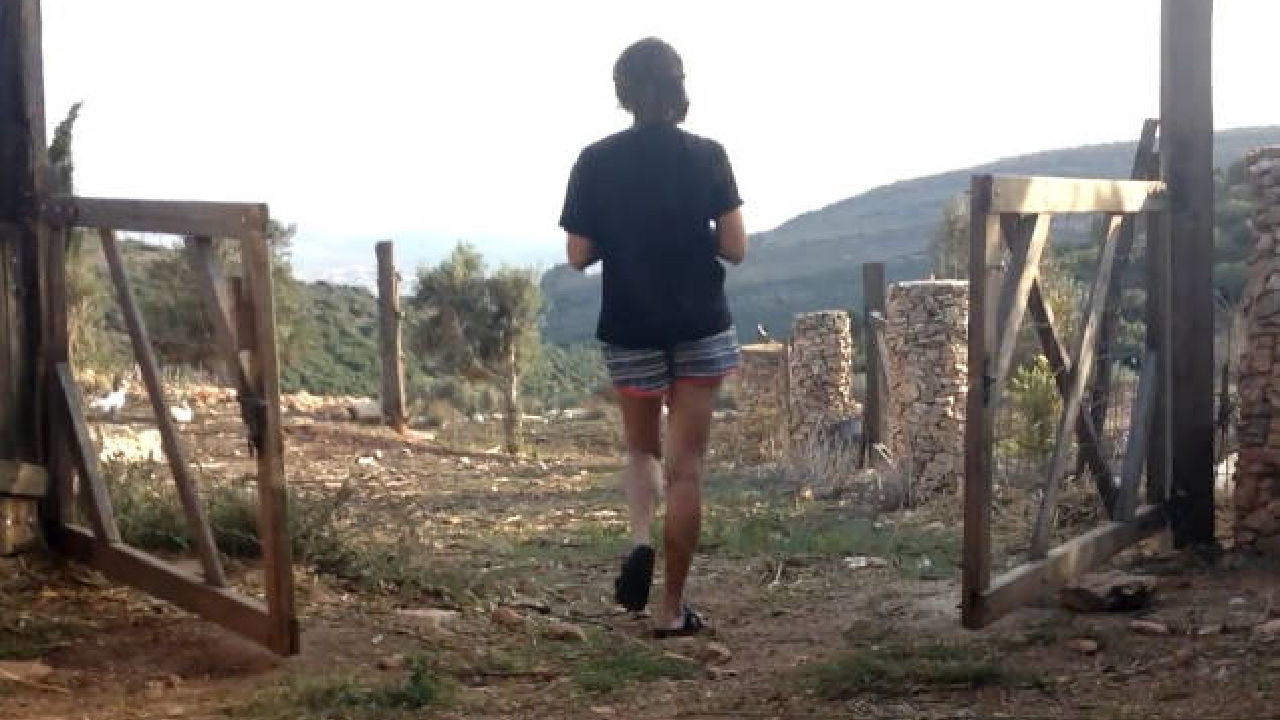 Girl in country